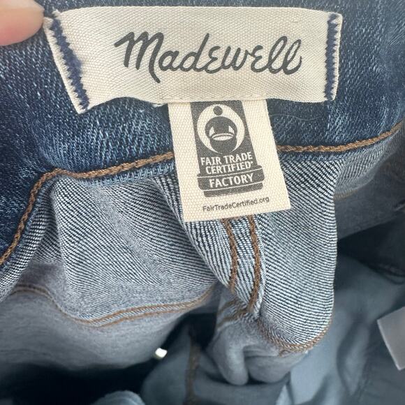 Madewell Curvy Mid-Rise Stovepipe Jeans Size 16W - Picture 6 of 8